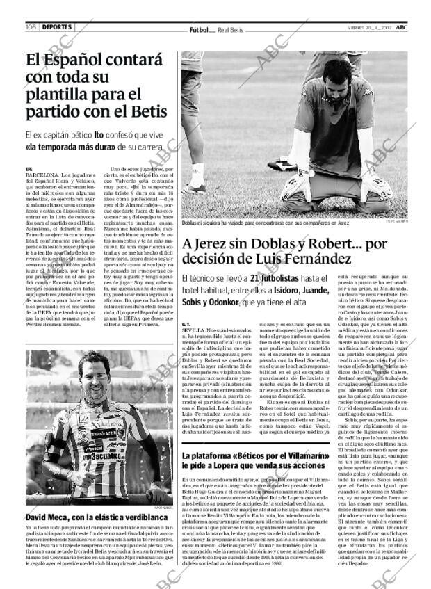 ABC SEVILLA 20-04-2007 página 106