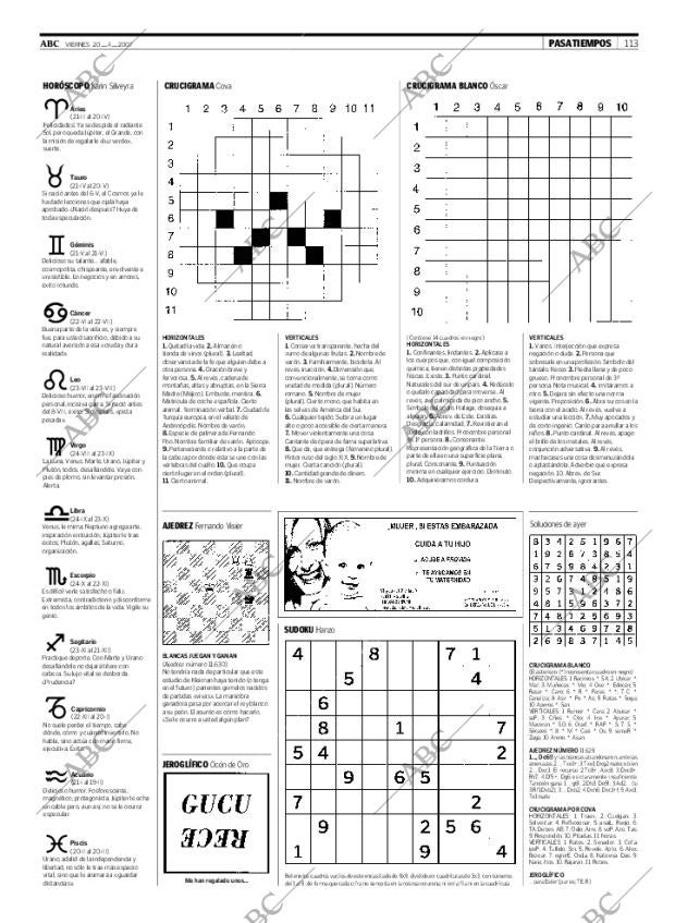 ABC SEVILLA 20-04-2007 página 113