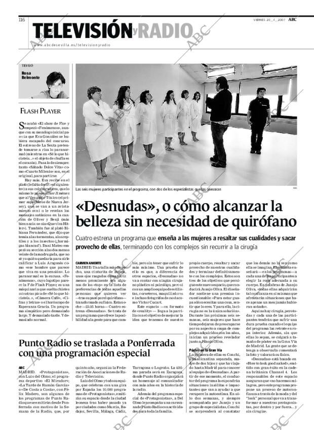 ABC SEVILLA 20-04-2007 página 116