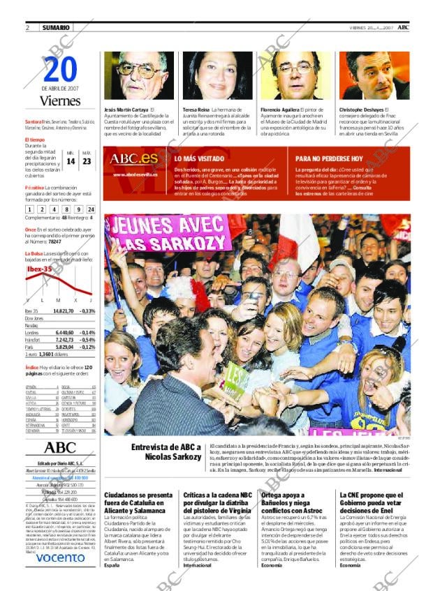 ABC SEVILLA 20-04-2007 página 2