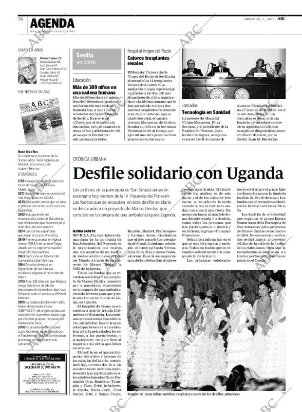 ABC SEVILLA 20-04-2007 página 26