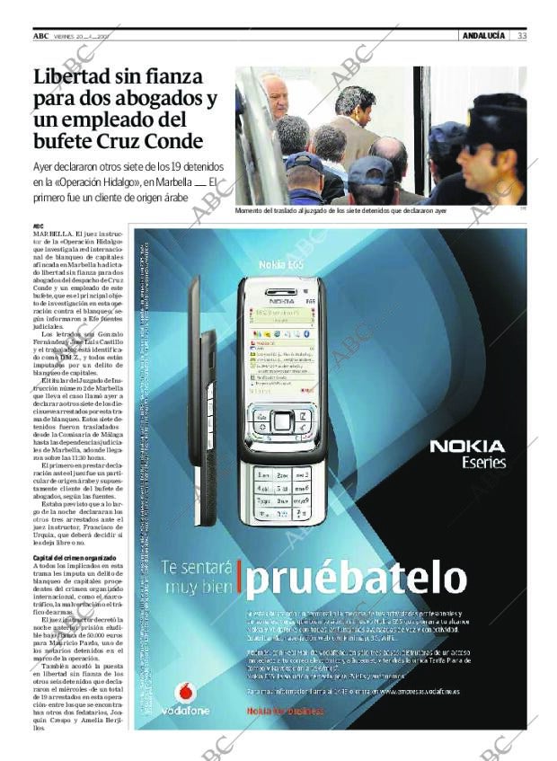 ABC SEVILLA 20-04-2007 página 33