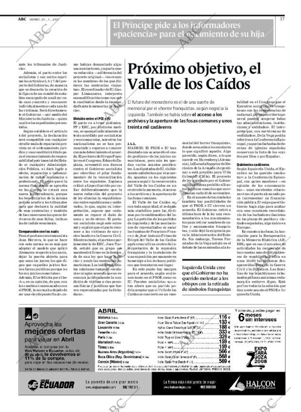 ABC SEVILLA 20-04-2007 página 37