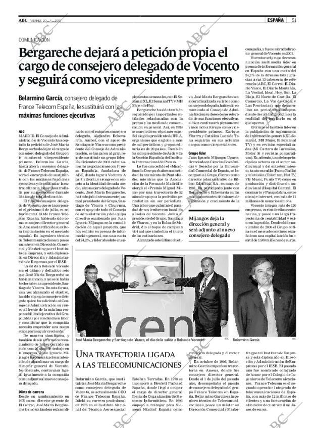 ABC SEVILLA 20-04-2007 página 51