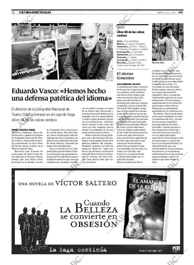 ABC SEVILLA 20-04-2007 página 68