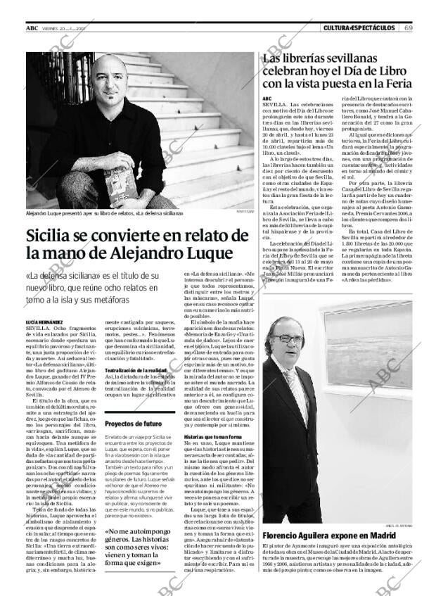 ABC SEVILLA 20-04-2007 página 69
