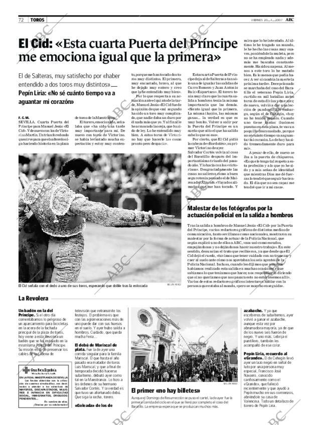 ABC SEVILLA 20-04-2007 página 72
