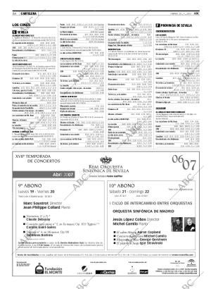 ABC SEVILLA 20-04-2007 página 84