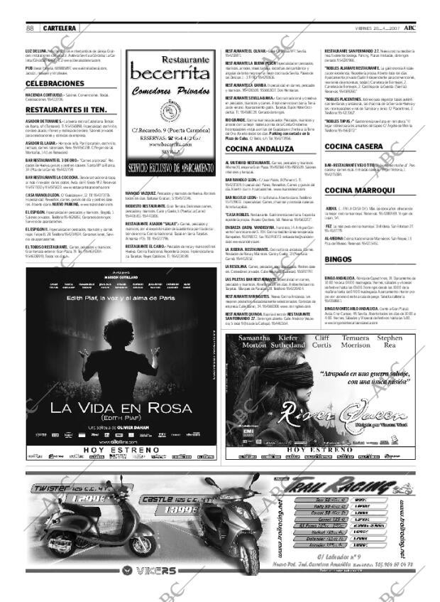 ABC SEVILLA 20-04-2007 página 88