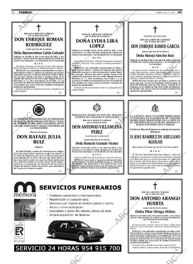 ABC SEVILLA 20-04-2007 página 92