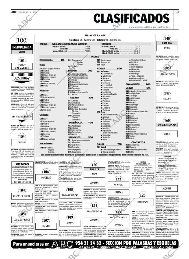 ABC SEVILLA 20-04-2007 página 93