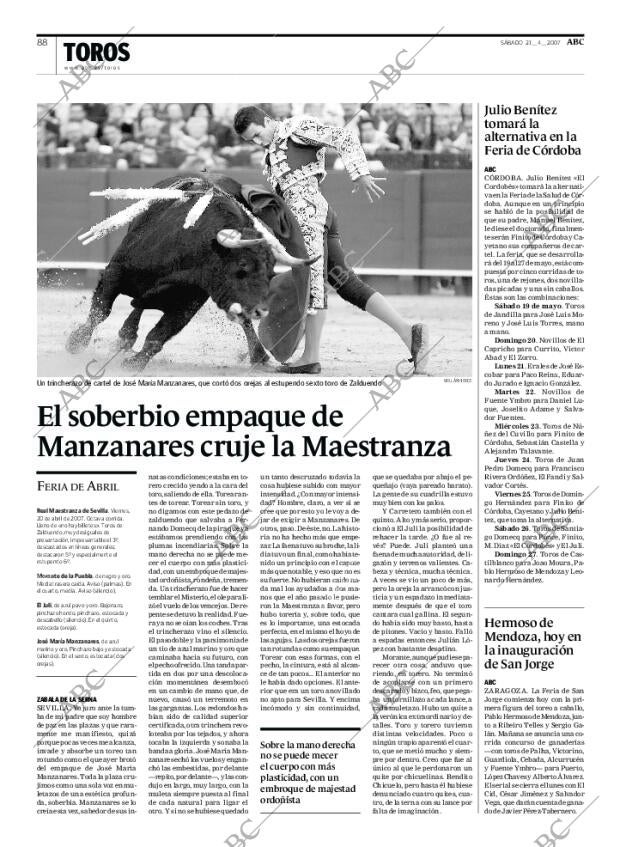 ABC MADRID 21-04-2007 página 104