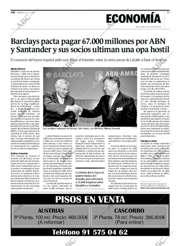 ABC MADRID 24-04-2007 página 39