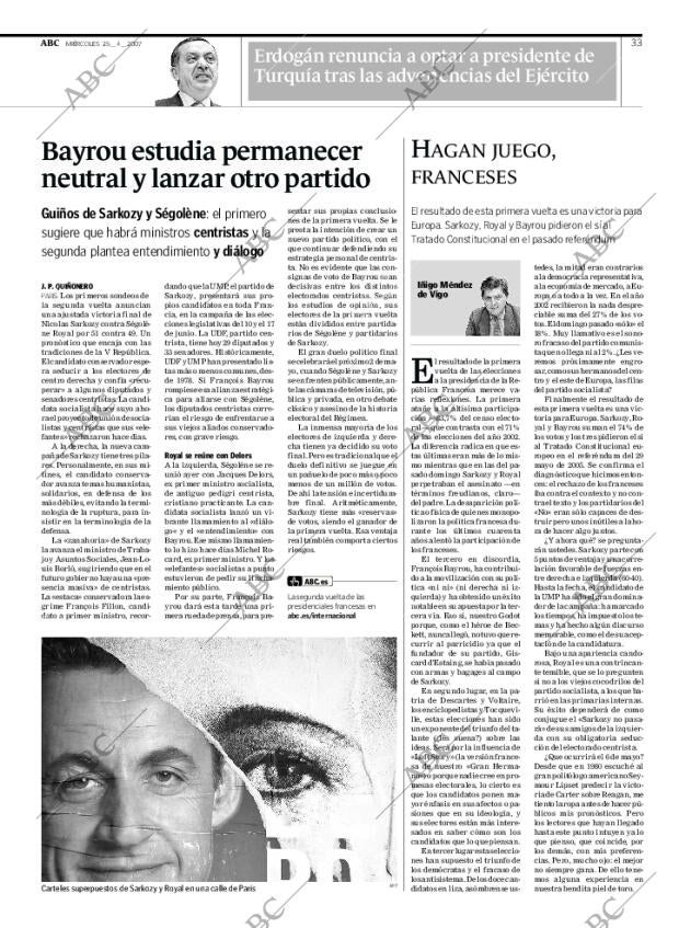 ABC CORDOBA 25-04-2007 página 33