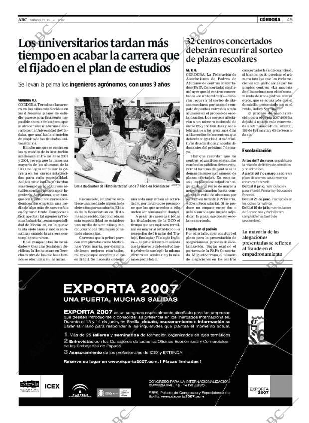 ABC CORDOBA 25-04-2007 página 45