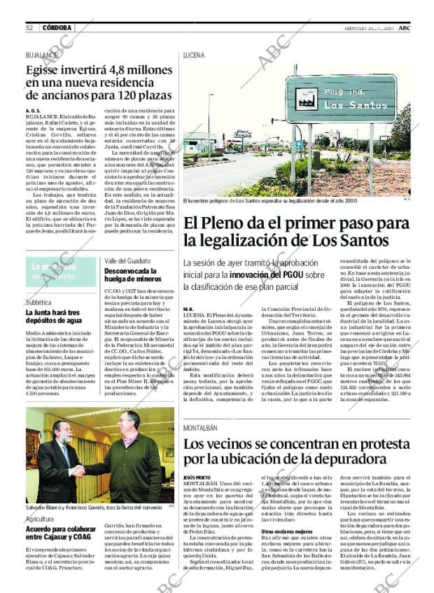 ABC CORDOBA 25-04-2007 página 52