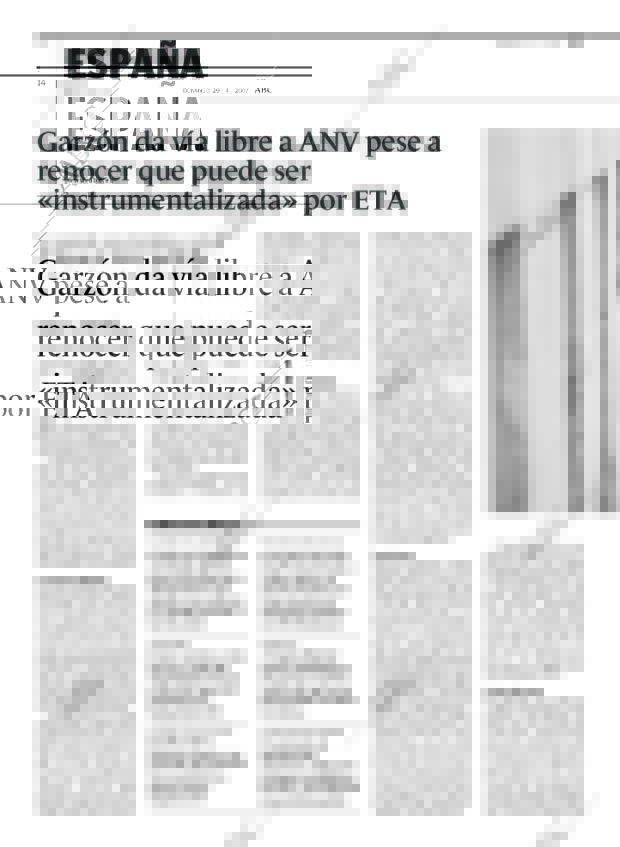 ABC MADRID 29-04-2007 página 14