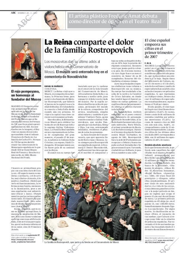 ABC MADRID 29-04-2007 página 85