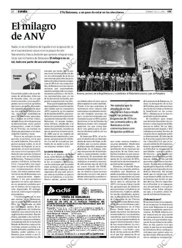 ABC SEVILLA 29-04-2007 página 38