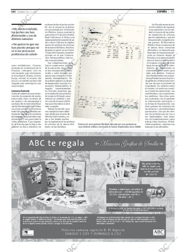 ABC SEVILLA 29-04-2007 página 49
