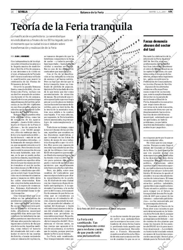 ABC SEVILLA 01-05-2007 página 14