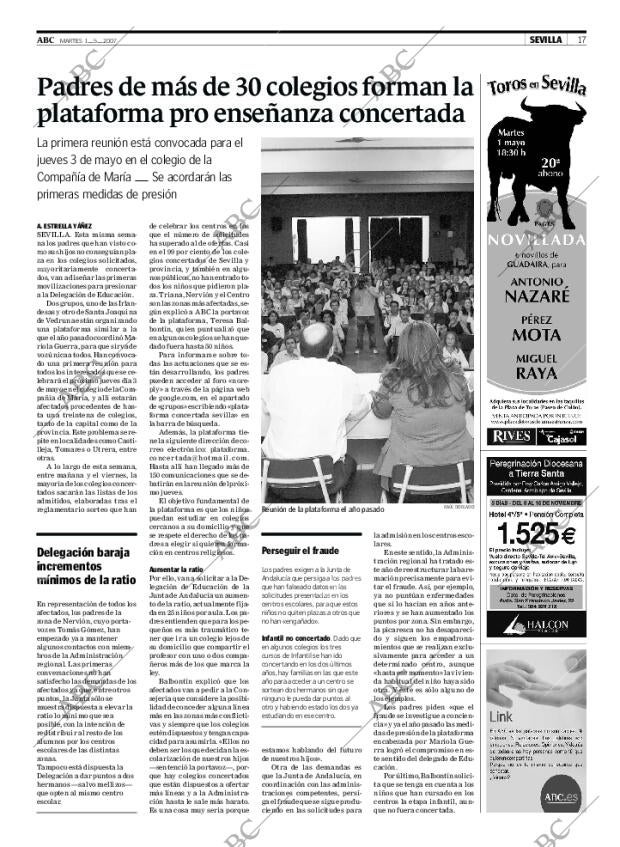 ABC SEVILLA 01-05-2007 página 17