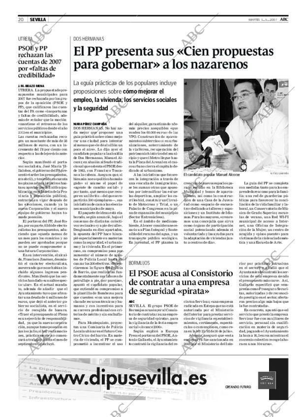 ABC SEVILLA 01-05-2007 página 20