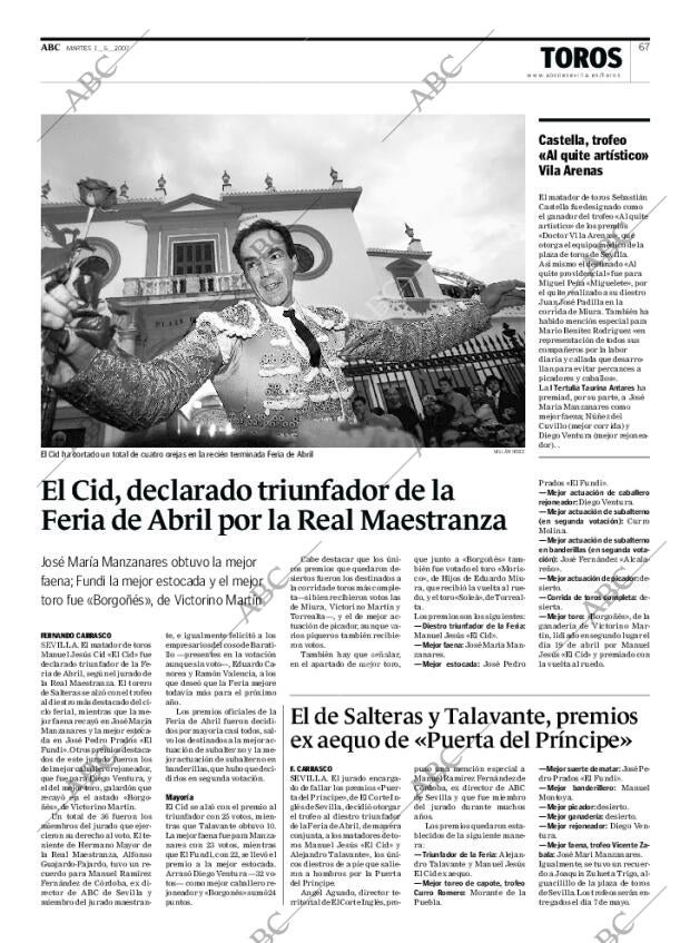 ABC SEVILLA 01-05-2007 página 67