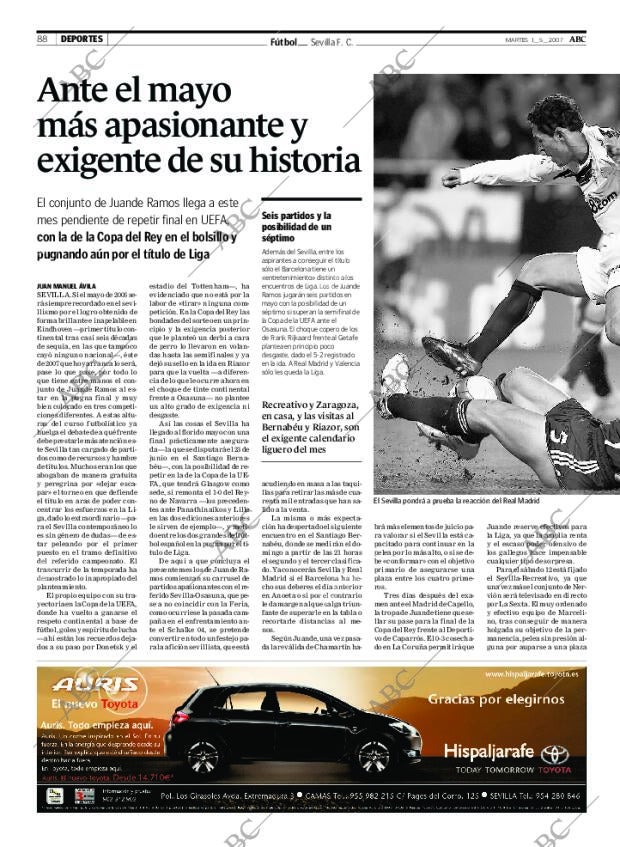 ABC SEVILLA 01-05-2007 página 88