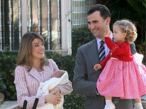 Presentacion A los Medios de Comunicacion de Sa la Infanta Sofia Hija de Ssaarr...