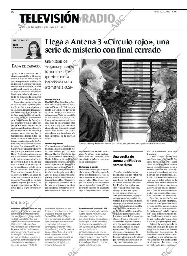 ABC SEVILLA 07-05-2007 página 92
