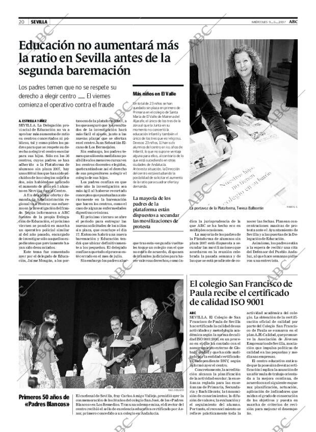 ABC SEVILLA 09-05-2007 página 20