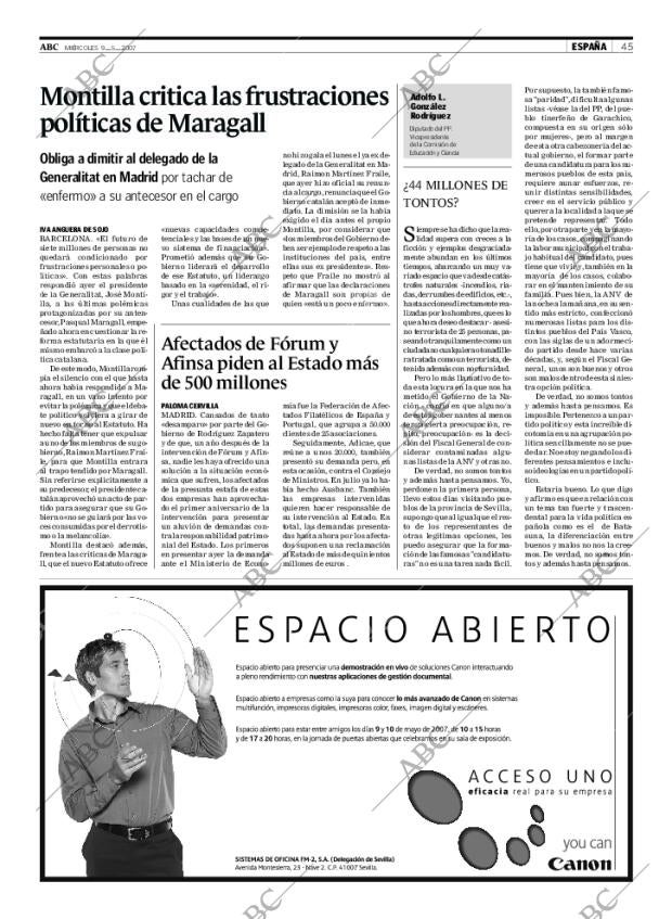 ABC SEVILLA 09-05-2007 página 45