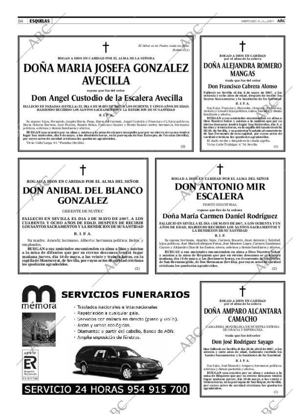 ABC SEVILLA 09-05-2007 página 84