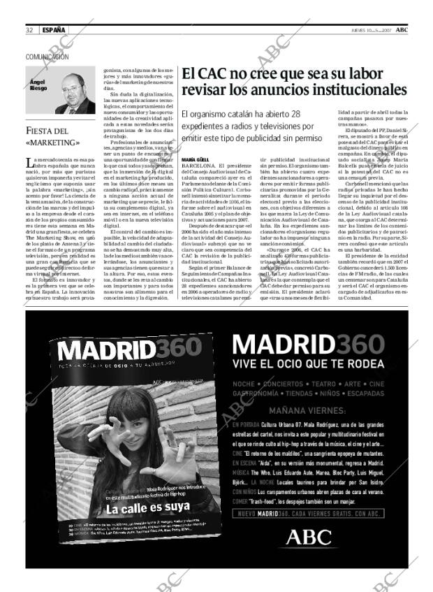 ABC MADRID 10-05-2007 página 32