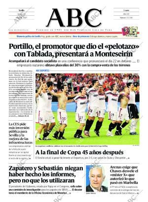 ABC SEVILLA 10-05-2007 página 1