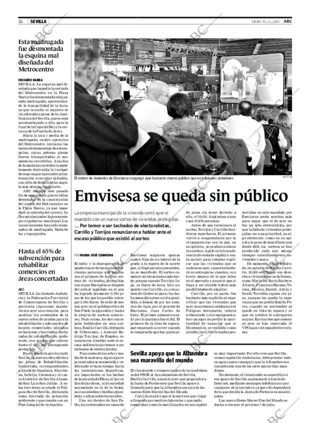 ABC SEVILLA 10-05-2007 página 16