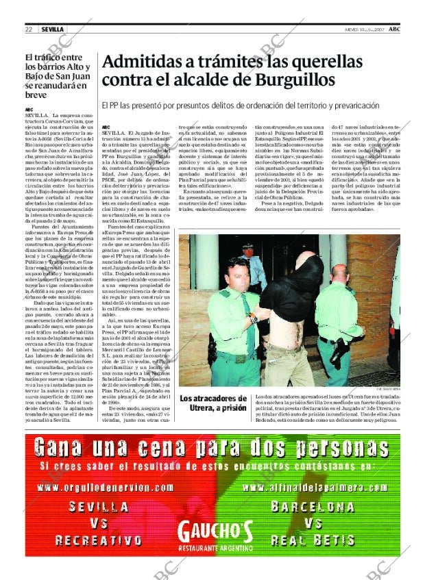 ABC SEVILLA 10-05-2007 página 22