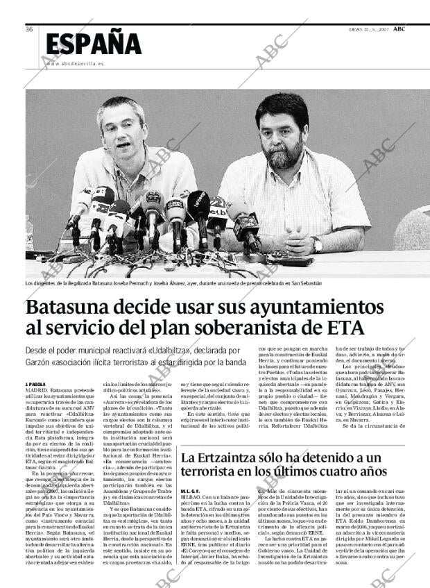 ABC SEVILLA 10-05-2007 página 36