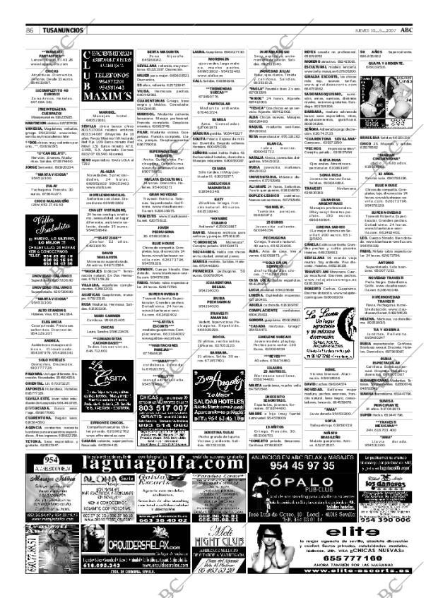 ABC SEVILLA 10-05-2007 página 86