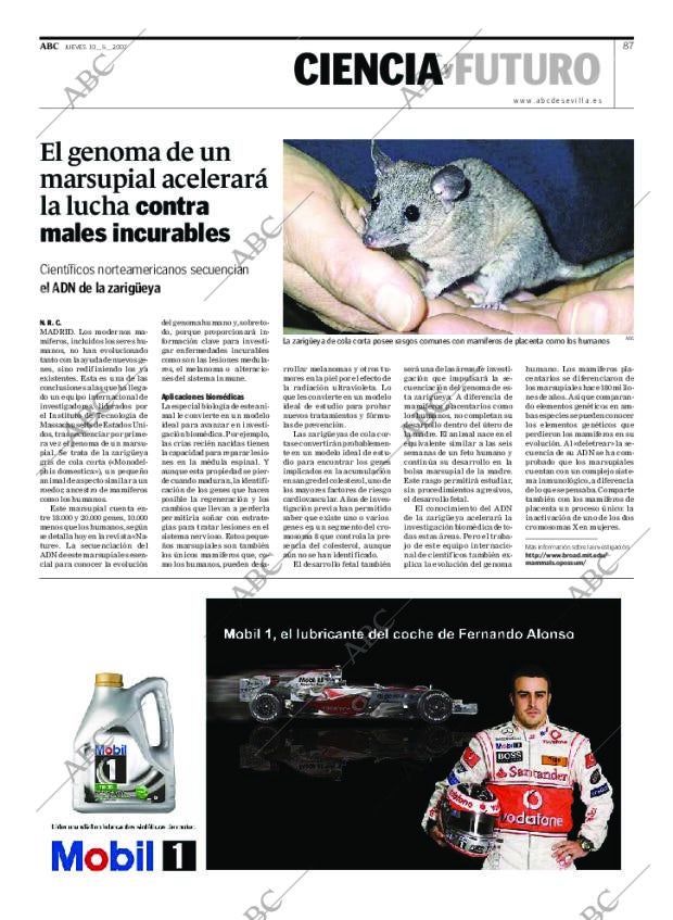 ABC SEVILLA 10-05-2007 página 87