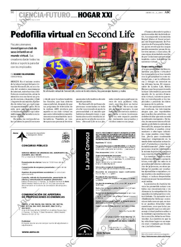 ABC SEVILLA 10-05-2007 página 90