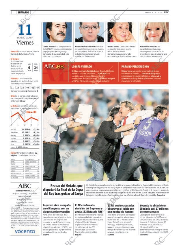 ABC MADRID 11-05-2007 página 2