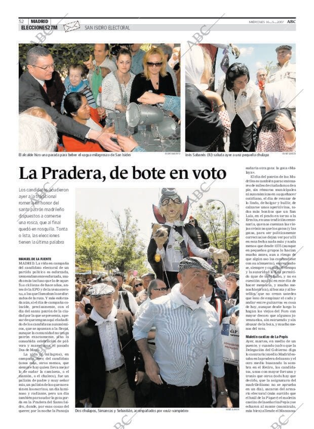 ABC MADRID 16-05-2007 página 52