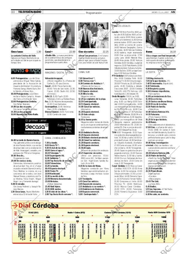 ABC CORDOBA 17-05-2007 página 110