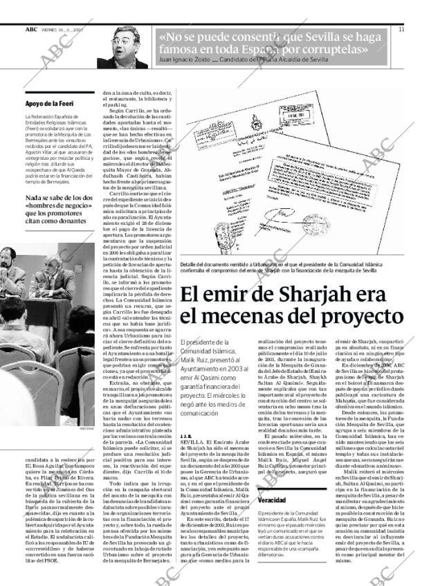 ABC SEVILLA 18-05-2007 página 11