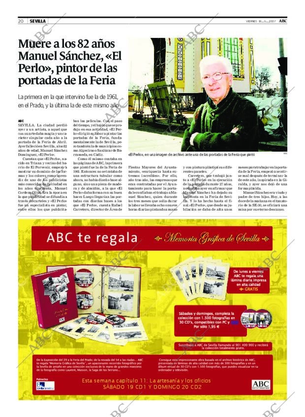 ABC SEVILLA 18-05-2007 página 20