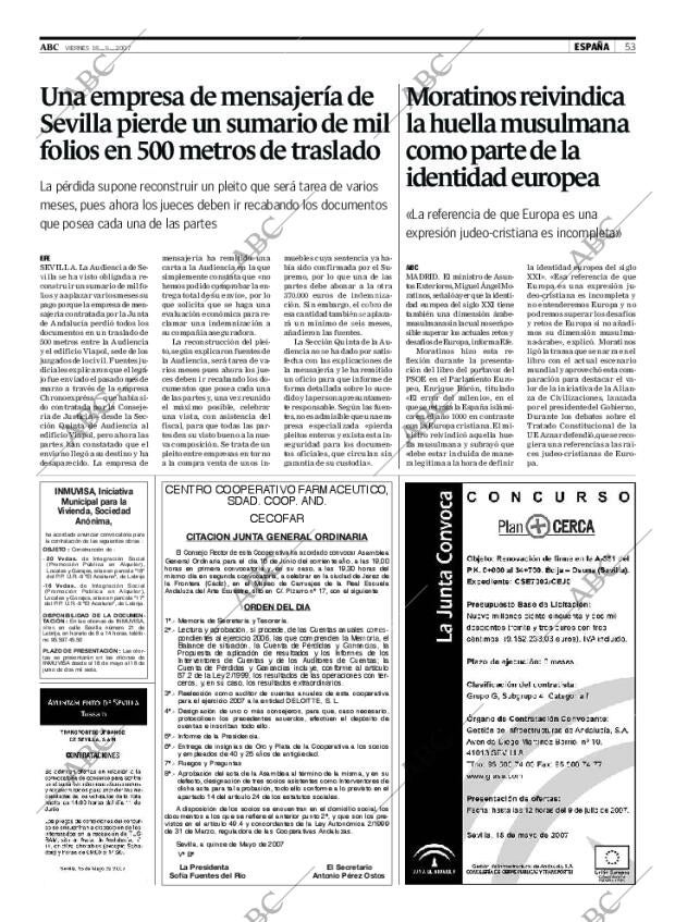 ABC SEVILLA 18-05-2007 página 53