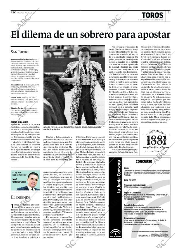 ABC SEVILLA 18-05-2007 página 81