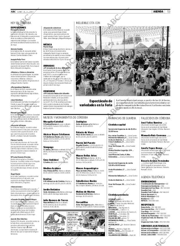 ABC CORDOBA 21-05-2007 página 65